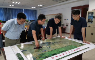 中電科天地信息網絡研究院領導到遙感信息公司考察交流，共謀遙感信息系統發展新篇章